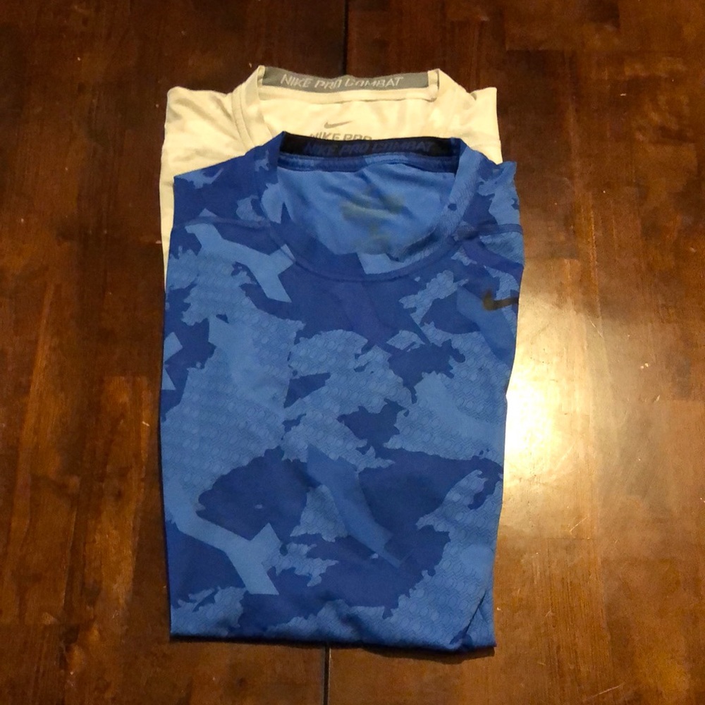 NEW PRICE FOR BOTH AS A PACKAGE! Nike pro youth compression shirt